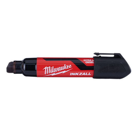 INKZALL™ Extra Large Chisel Tip Black Marker