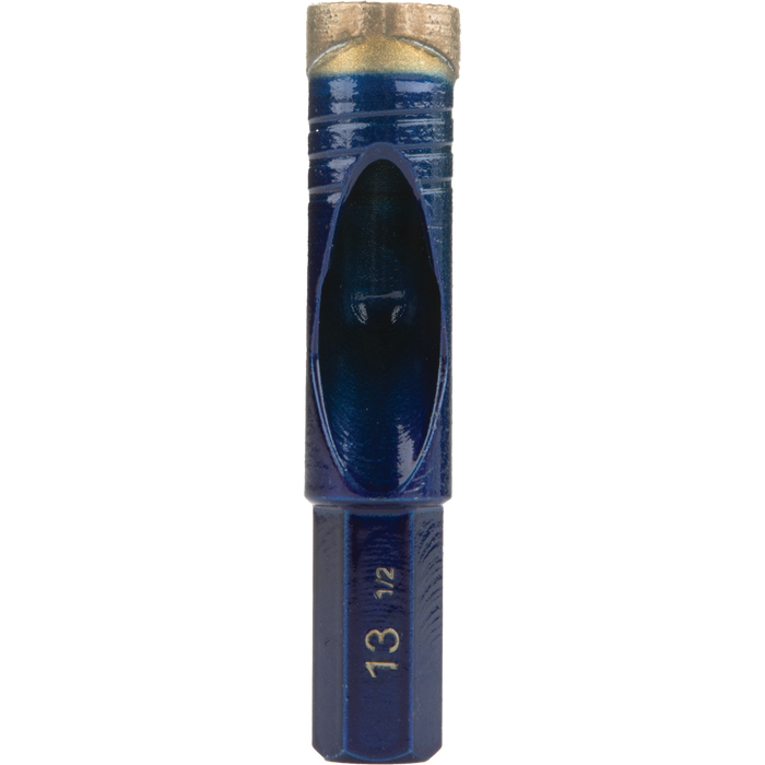 1/2" Diamond Drill Bit, Hex Shank