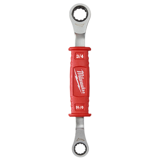 Lineman’s 2-in-1 Insulated Ratcheting Box Wrench