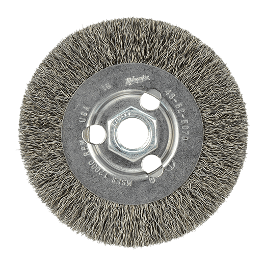 4 in. Stainless Steel Stringer Bead Wheel — Quality Industrial Safety