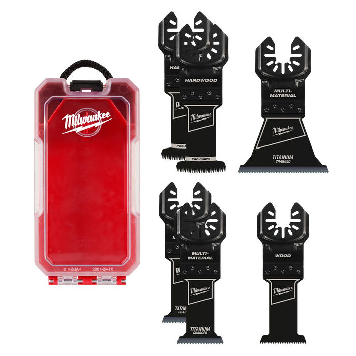 MILWAUKEE® OPEN-LOK™ Multi-Tool Blade Variety Kit 6PC