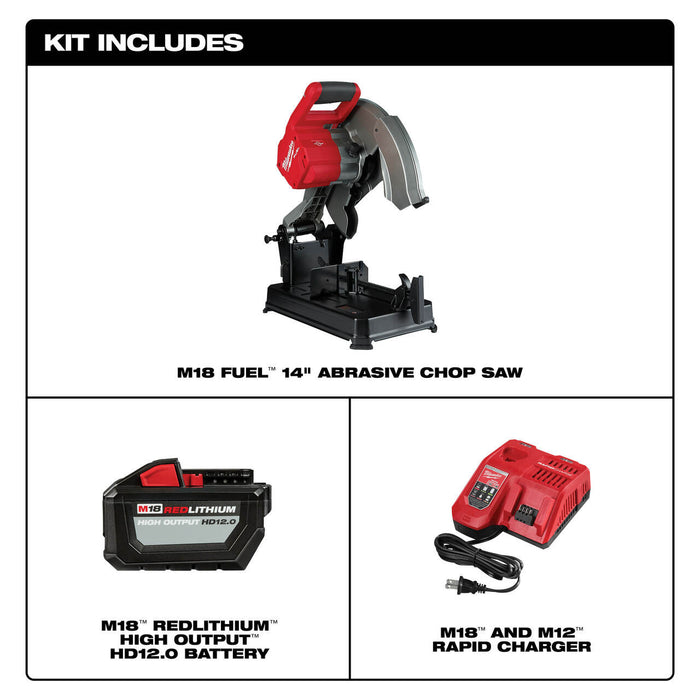 M18 FUEL™ 14" Abrasive Chop Saw Kit