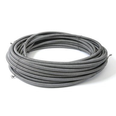 RIDGID C-32 Integral Wound Solid Core Drain Cable, 3/8" x 75'
