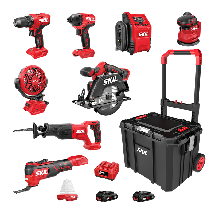 20V Brushless 9-Tool Combo Kit