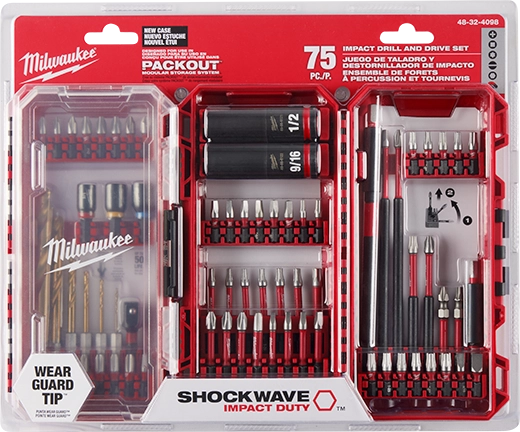 SHOCKWAVE™ Impact Duty Drill, Drive & Fasten Set – 75PC