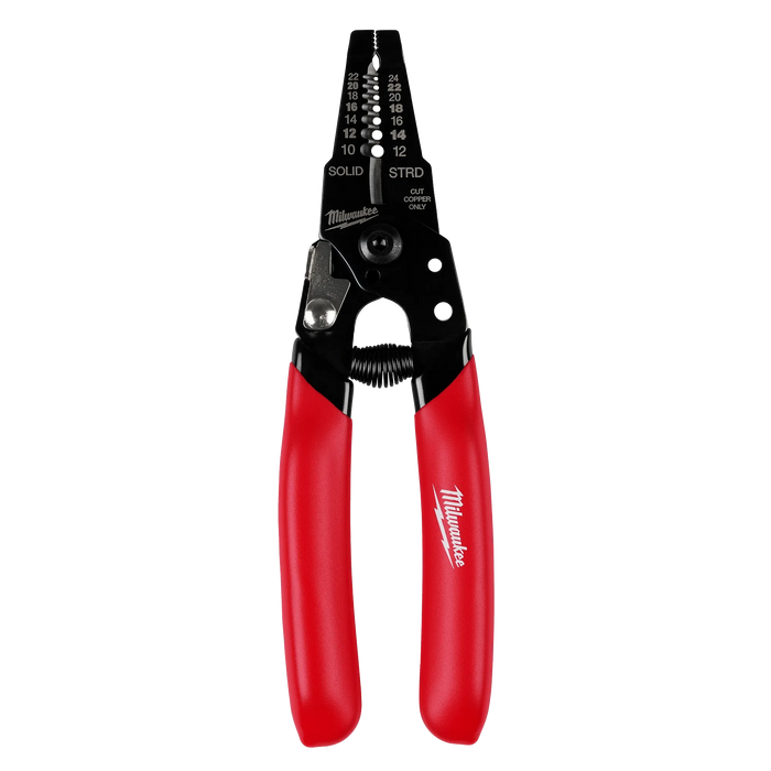 10-24 AWG Compact Dipped Grip Wire Stripper & Cutter