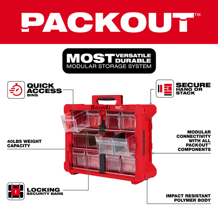 PACKOUT™ Tilt Bin Organizer