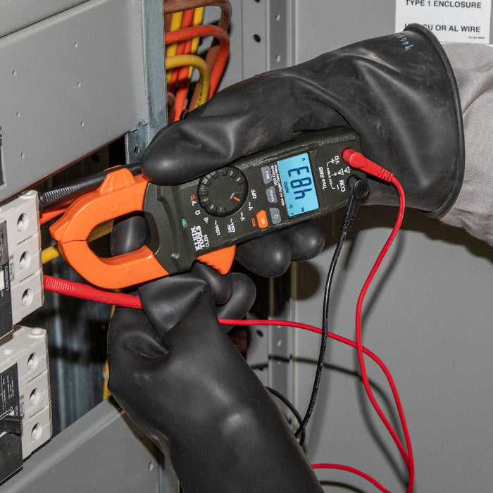 Digital Clamp Meter, AC Auto-Ranging 400 Amp with Temp