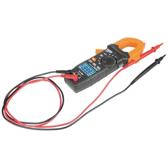 Digital Clamp Meter, AC Auto-Ranging 400 Amp with Temp