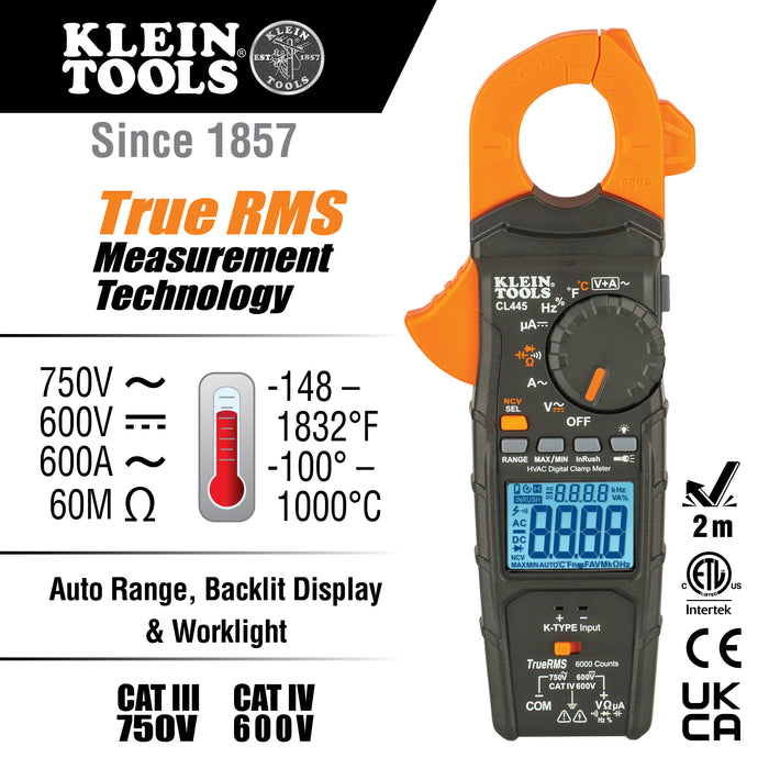 HVAC Clamp Meter