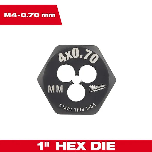 6-32 NC 1-Inch Hex Threading Die