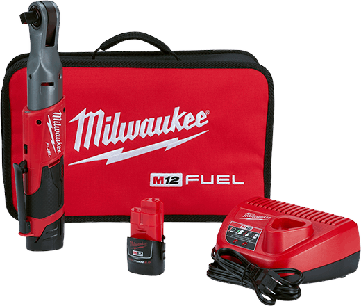 M12 FUEL™ 1/2 in. Ratchet 2 Battery Kit