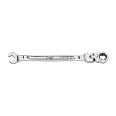 8mm Flex Head Ratcheting Combination Wrench