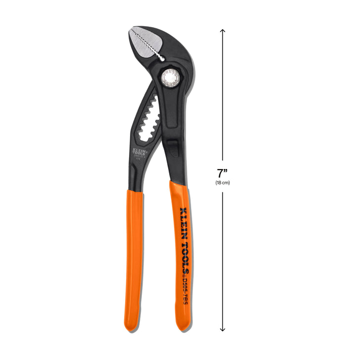 Straight Jaw Quick-Adjust Pump Pliers, 7-Inch