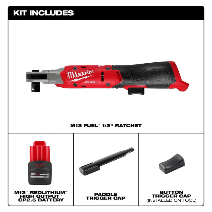 M12 FUEL™ 1/2" Ratchet Kit
