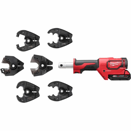 M18™ FORCE LOGIC™ 6T Utility Crimping Kit with D3 Grooves and Fixed BG Die