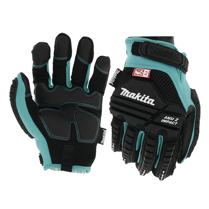 Advanced ANSI 2 Impact‑Rated Demolition Gloves (Large)