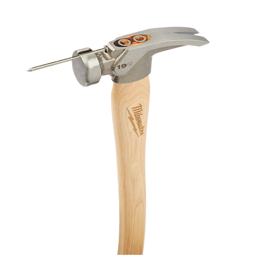 19oz Smooth Face Hickory Wood Framing Hammer