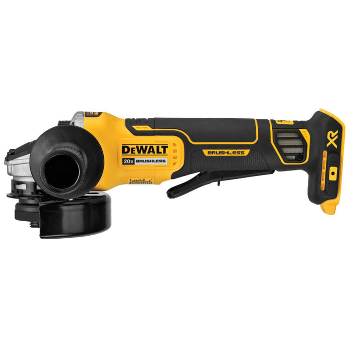 20V MAX* XR® 4.5 in. Paddle Switch Small Angle Grinder with KICKBACK BRAKE™ (Tool Only)