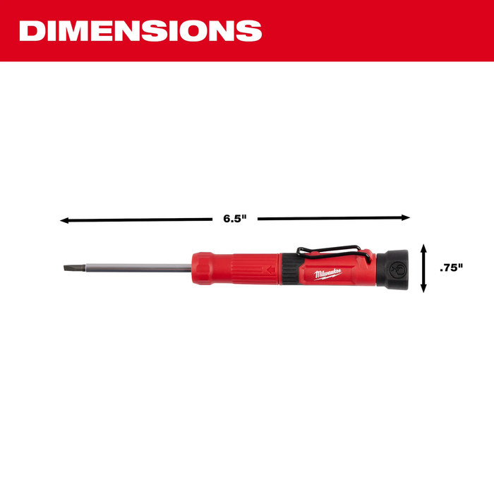4-in-1 Pocket Precision Multi-Bit Screwdriver