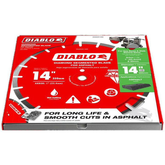 14" Diamond Segmented Blade for Asphalt