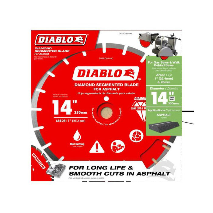 14" Diamond Segmented Blade for Asphalt