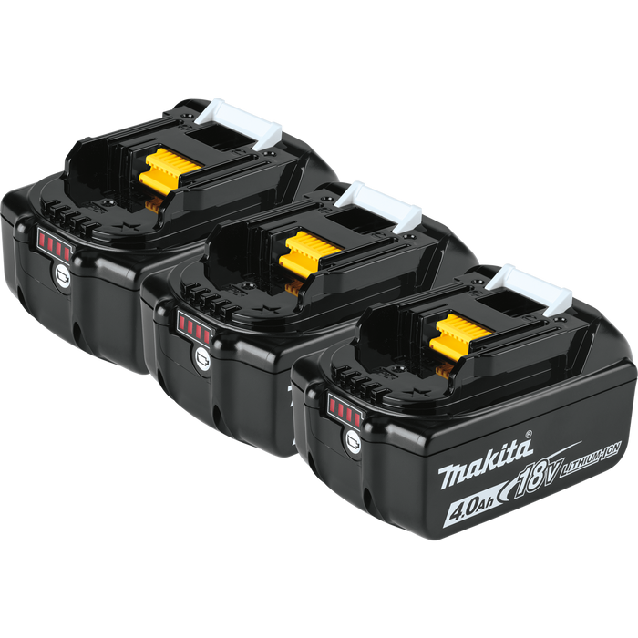 18V LXT® Lithium‑Ion 4.0Ah Battery, 3/pk