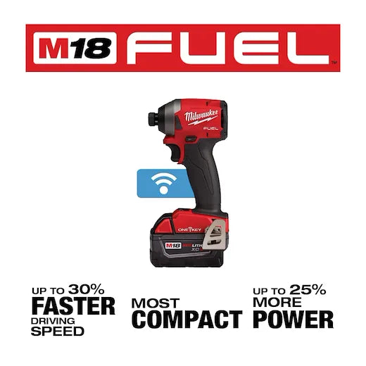 M18 FUEL™ 1/4" Hex Impact Driver w/ ONE-KEY™ XC Kit