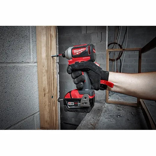 M18 Brushless 2-Tool Combo Kit, Hammer Drill/ 3-Speed Impact Driver