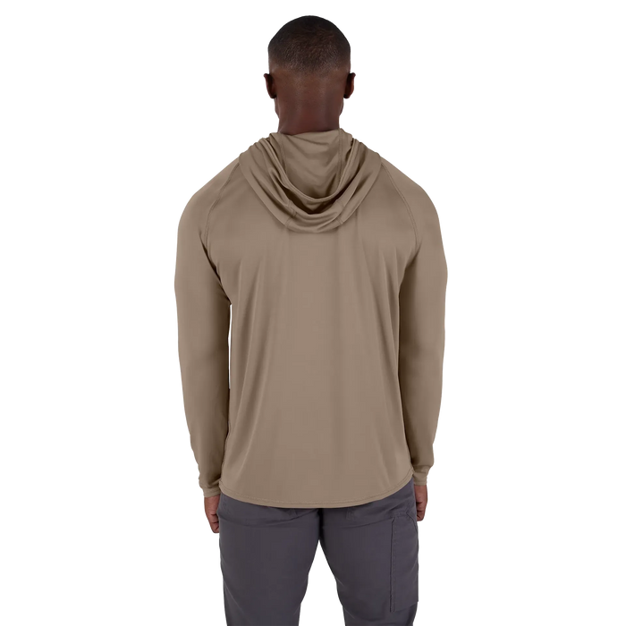 WORKSKIN™ Hooded Sun Shirt - M Sandstone