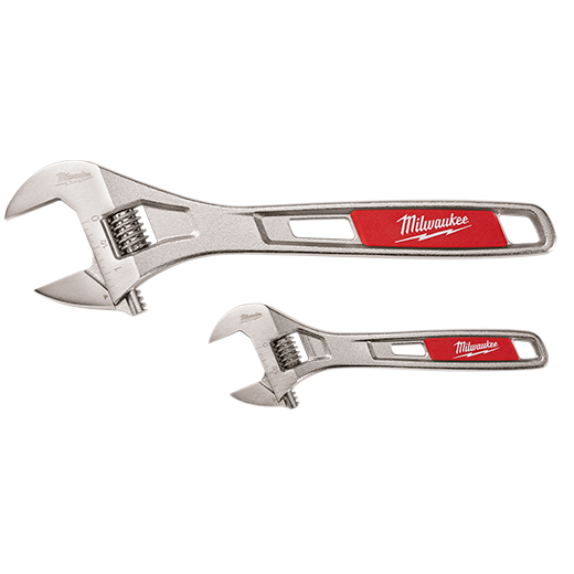 6 in. & 10 in. Adjustable Wrench 2 pack