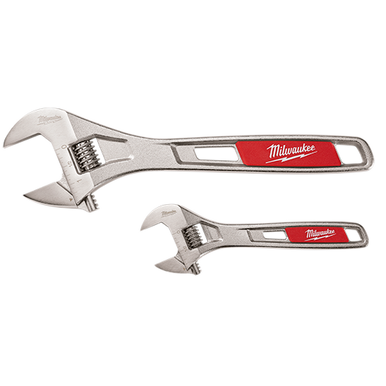 6 in. & 10 in. Adjustable Wrench 2 pack