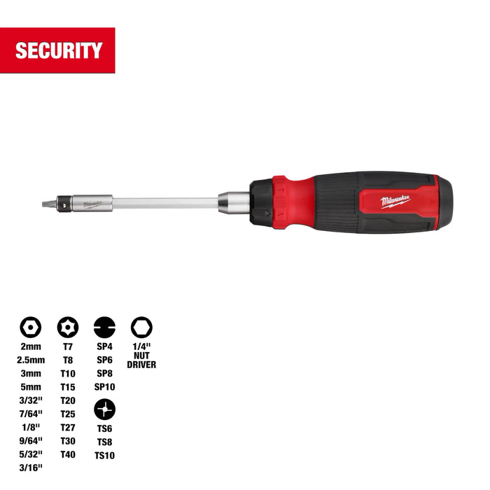 27-in-1 Ratcheting Security Multi-Bit Screwdriver