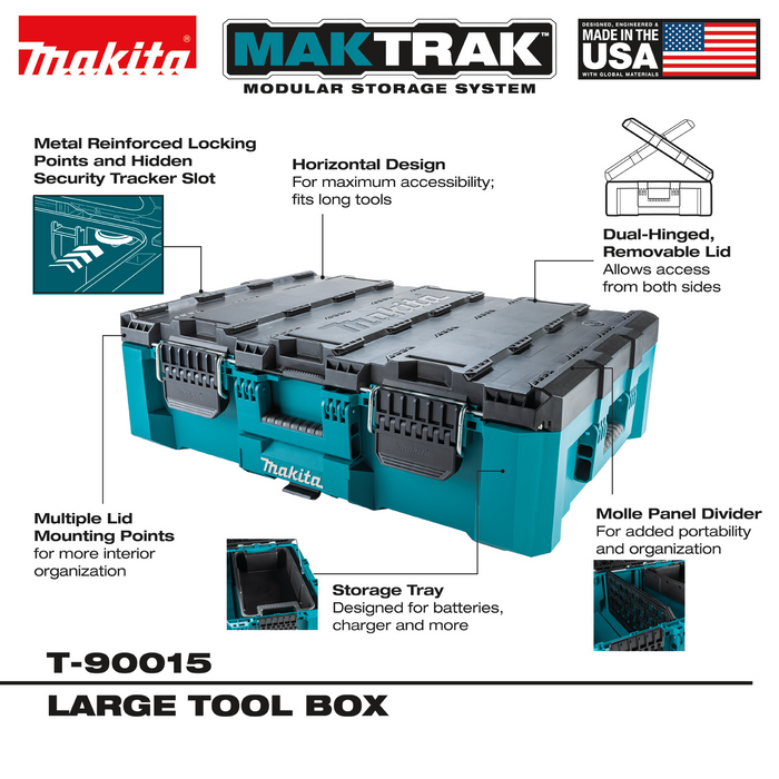 MAKTRAK™ Large Tool Box