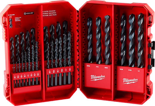 THUNDERBOLT® Black Oxide Drill Bit Set – 29PC