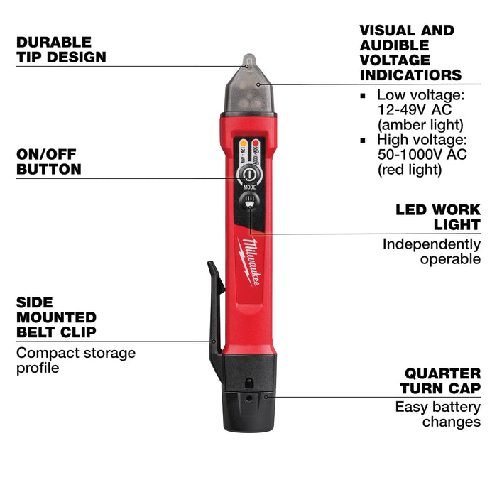Dual Range Voltage Detector w/ LED