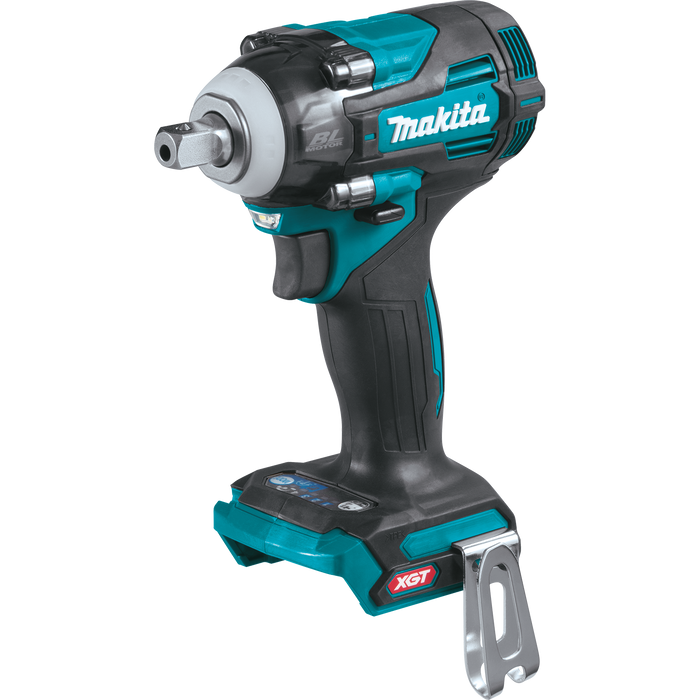 40V max XGT® Brushless Cordless 4‑Speed 1/2" Sq. Drive Impact Wrench w/ Detent Anvil, Tool Only