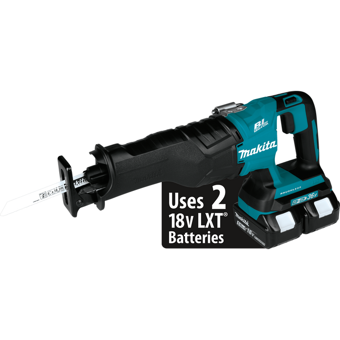 36V (18V X2) LXT® Brushless Recipro Saw Kit (5.0Ah)
