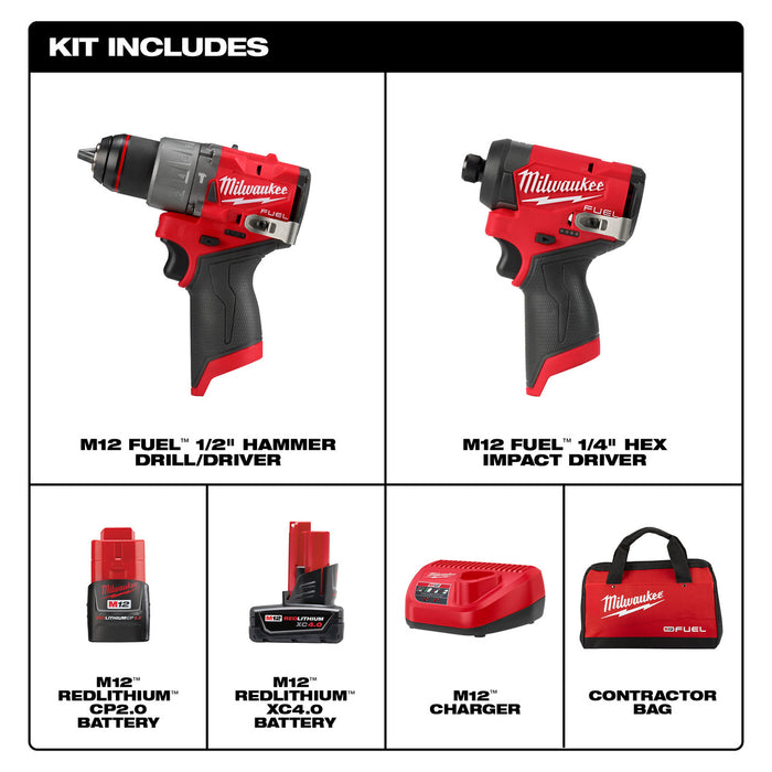 M12 FUEL™ 2-Tool Combo Kit