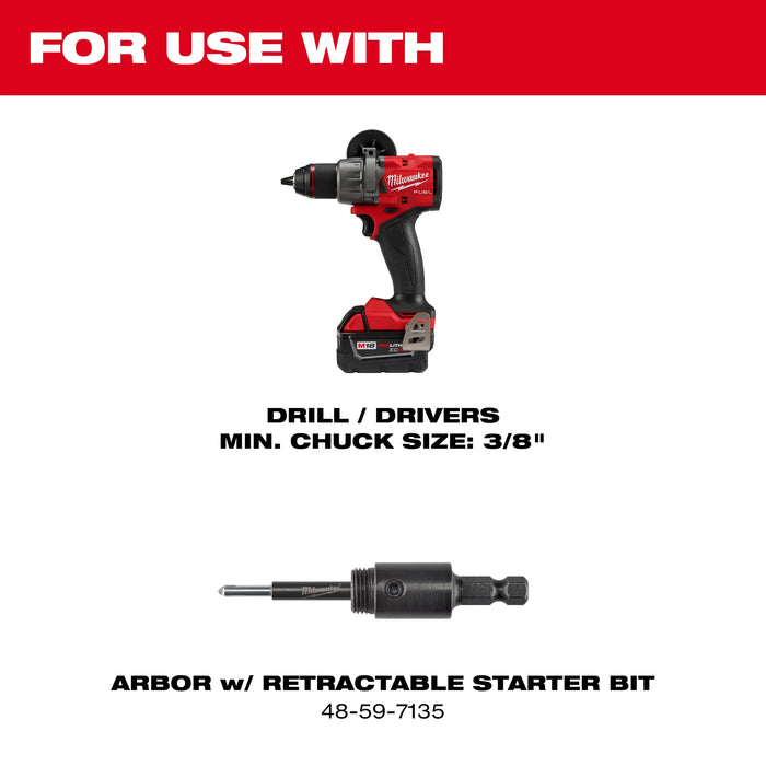 Milwaukee® 1-1/2" Diamond Max™ Hole Saw