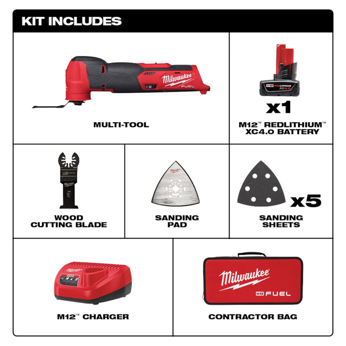 M12 FUEL™ Oscillating Multi-Tool Kit