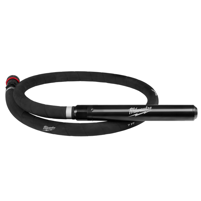 MX FUEL™ High Cycle Concrete Vibrator 7' Whip w/ 1.75" Head