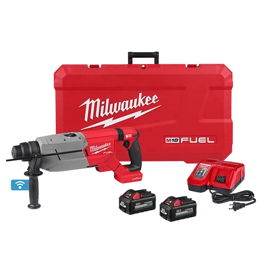 M18 FUEL™ 1-1/4” SDS Plus D-Handle Rotary Hammer Kit w/ ONE-KEY™