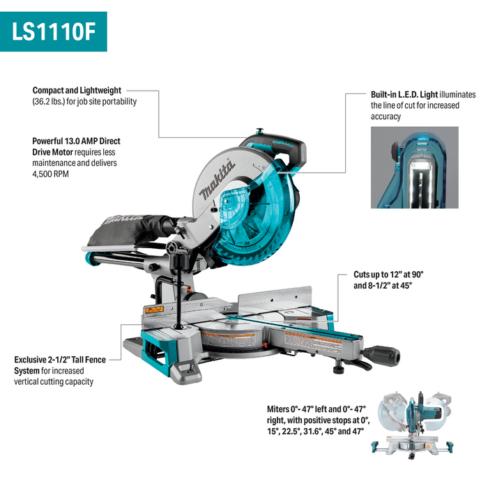 10” Slide Compound Miter Saw