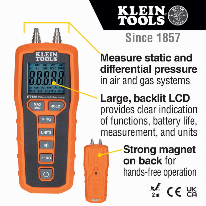 DIGITAL DIFFERENTIAL MANOMETER