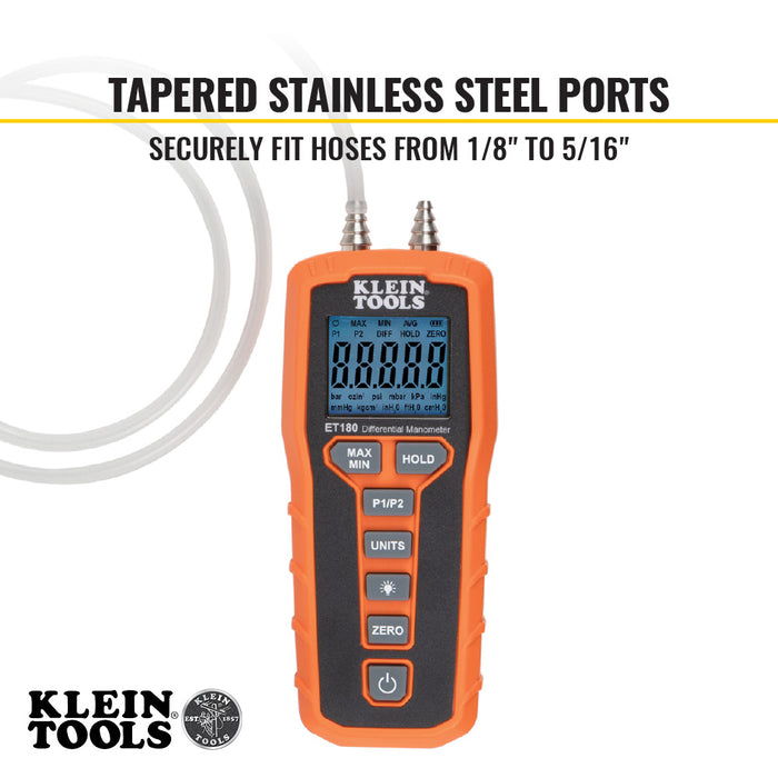 DIGITAL DIFFERENTIAL MANOMETER