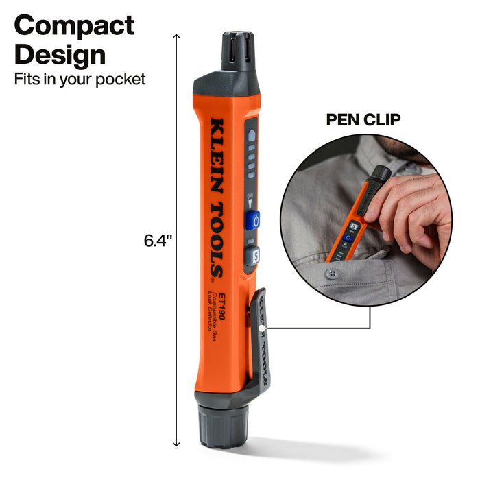 Compact Combustible Gas Leak Detector