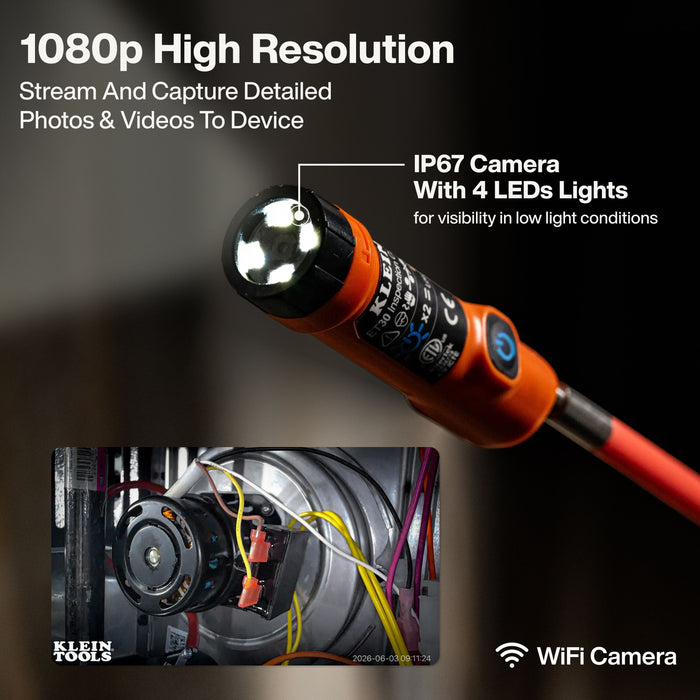 Compact Wireless Inspection Camera