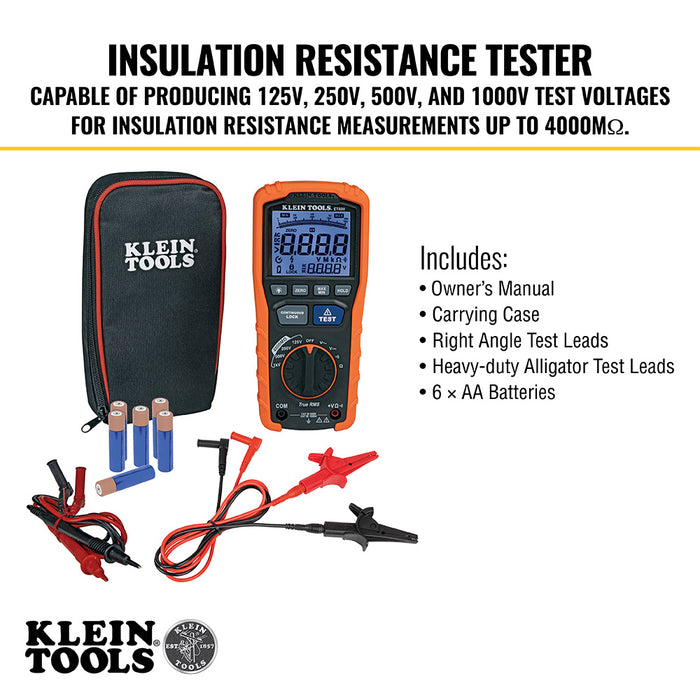 Insulation Resistance Tester