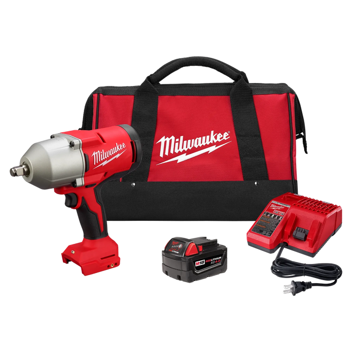 M18™ Brushless 1/2" High Torque Impact Wrench w/ Friction Ring Kit